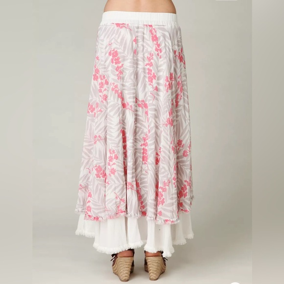 Free People Floral Maxi Skirt Size - Picture 3 of 15